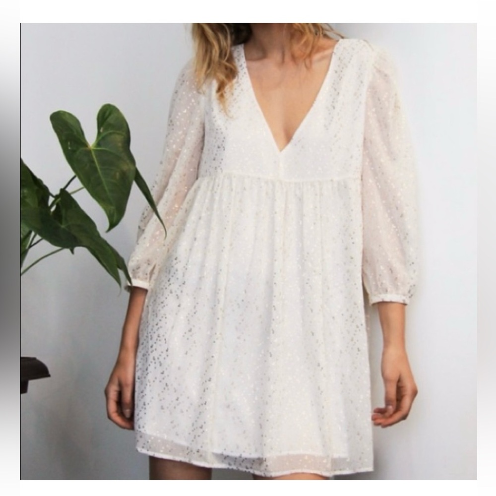 Sunday best white summer dress